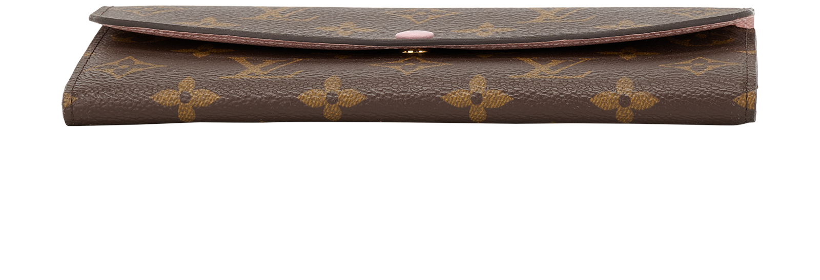 Louis Vuitton Emilie Wallet, &pound;275, Accessories, Brown, Coated Canvas, Top view
